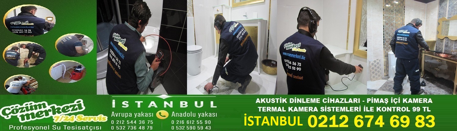 İstanbul Geneli Kameralı Su Kaçağı Tespiti
